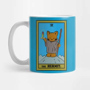 TAROT CARDS | THE HERMIT. | CAT Mug